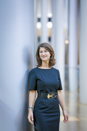 Lara WOLTERS at the EP in Strasbourg