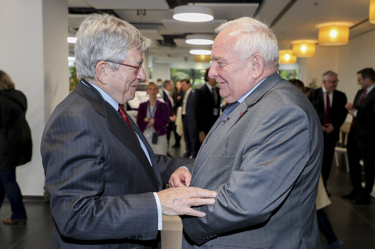 Inauguration Helmut KOHL Building in the European Parliament in Brussels