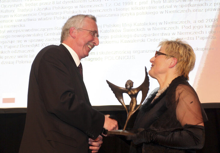 Fotografi 21: Prize giving ceremony of Polonicus 2010 - POLONICUS Prize from Polish Congress in Germany