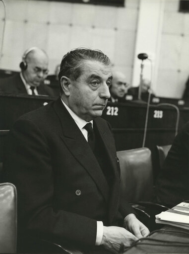 Suriet 4: Constitutive session of the new European Parliamentary Assembly in january 1962