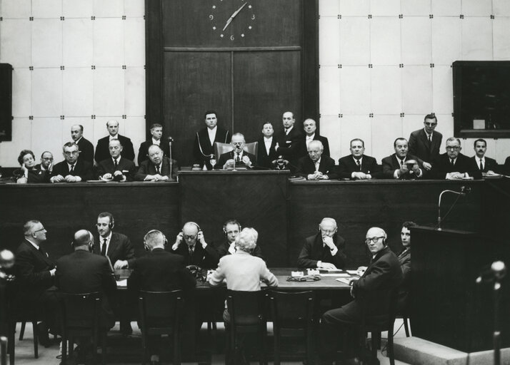 Election of Gaetano MARTINO during the European Parliamentary Assembly on the 30th of March 1962