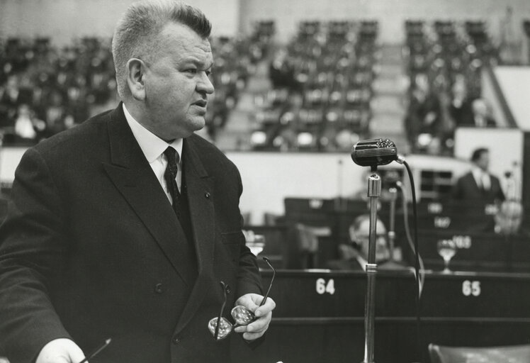 European Parliamentary Assembly in May 1962