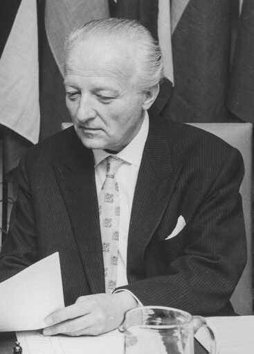 Fotografi 7: Hans FURLER during the European Parliamentary Assembly on the 30th of March 1962