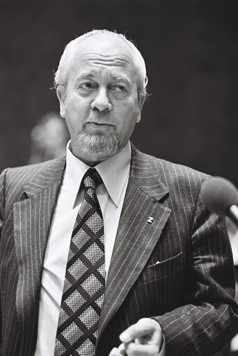 Foto 1: Kai NYBORG during a session in Luxembourg in February 1977