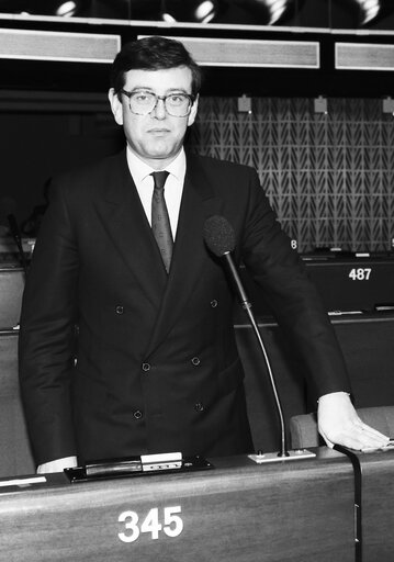 Fotografija 11: Francois FROMENT MEURICE athe European Parliament