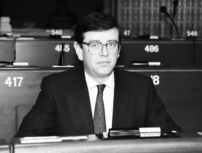 Fotografija 10: Francois FROMENT MEURICE at the European Parliament