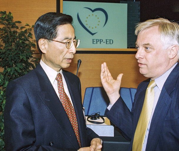 Fotografia 5: Meeting of the EPP Group in the presence of the Chairman of the Democratic Party in Hong Kong