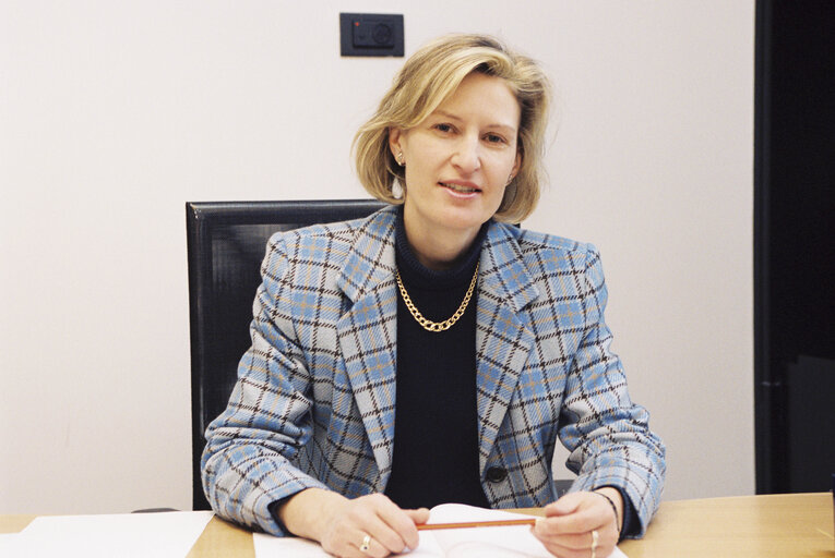 MEP Angelika NIEBLER in her office