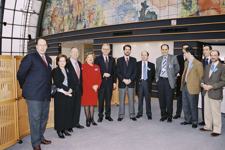 Photo 15 : EPP group members meet with Carlos Jose ITURGAIZ ANGULO, member of the Basque Parliament