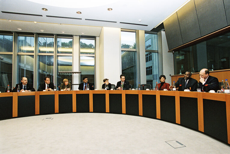 Valokuva 1: Meeting in Brussels