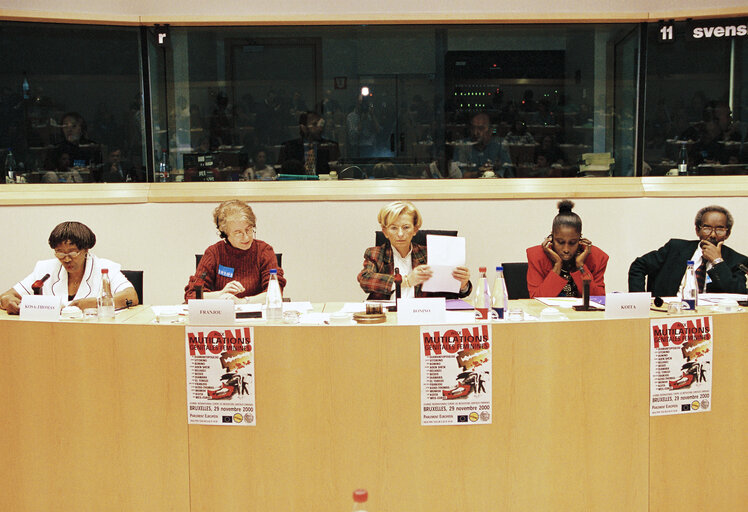 Fotografija 2: Meeting:  No to the Female Genital Mutilations