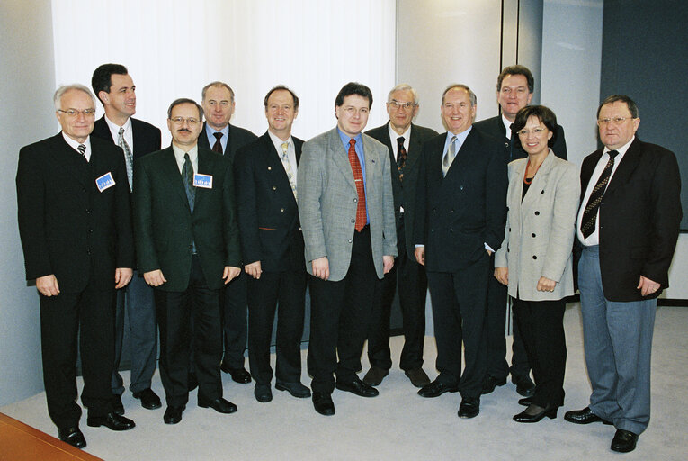 Fotografie 1: German MEPs meet with guests in Brussels