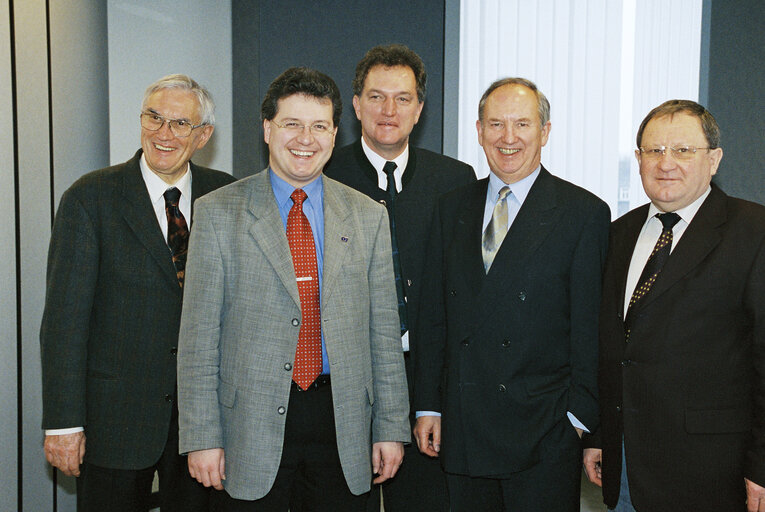 Fotografie 2: German MEPs meet with guests in Brussels