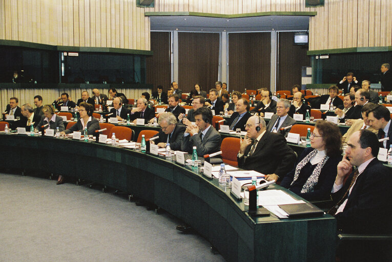 Fotogrāfija 2: Joint meeting European Parliament - European Commission - Cooperation