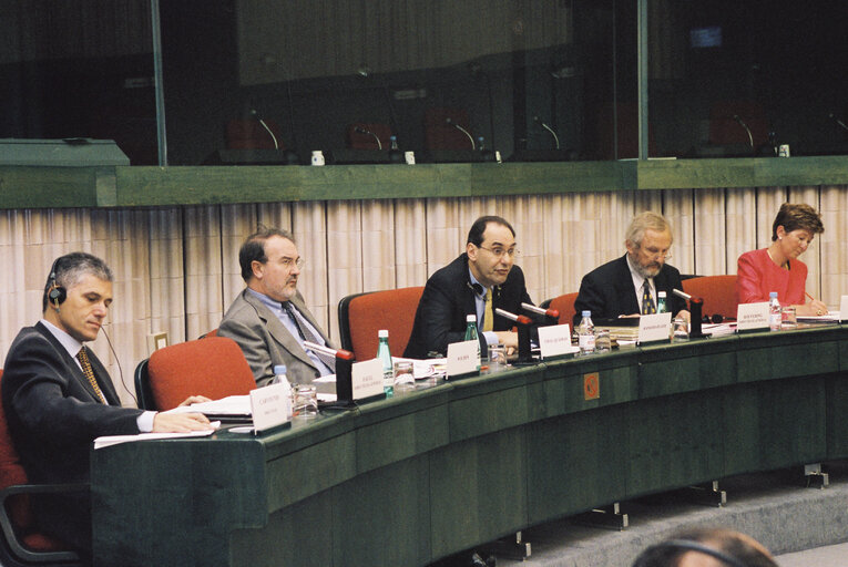 Foto 3: Joint meeting European Parliament - European Commission - Cooperation