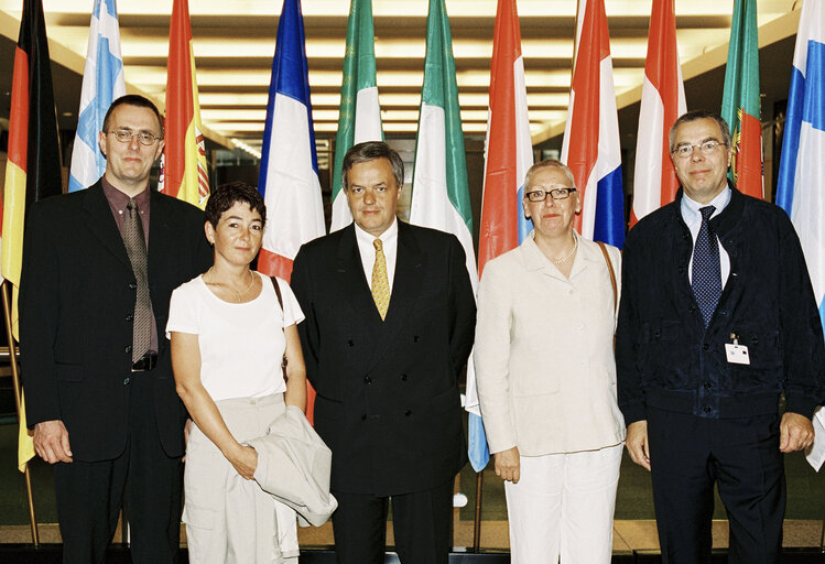 Photo 15 : MEP Christoph KONRAD with the guests