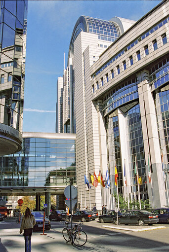 European Parliament in Brussels