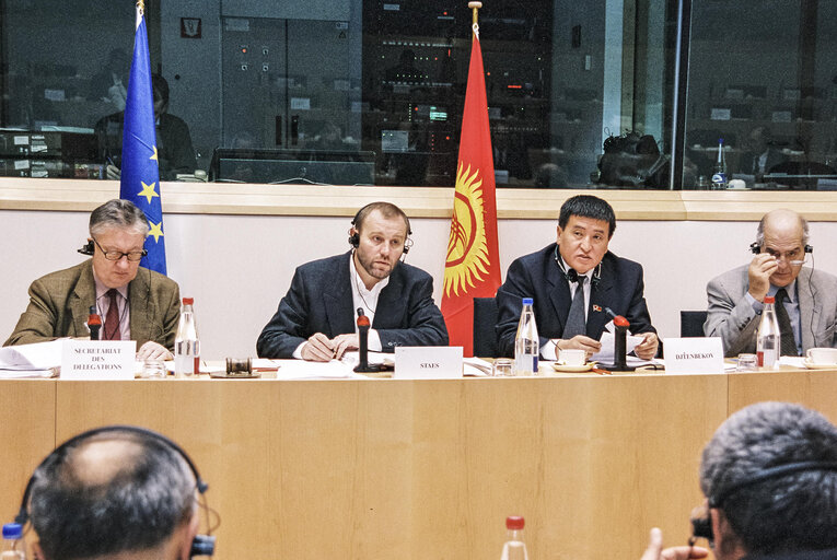 Foto 5: EU-Kyrgystan Meeting at the European Parliament in Brussels