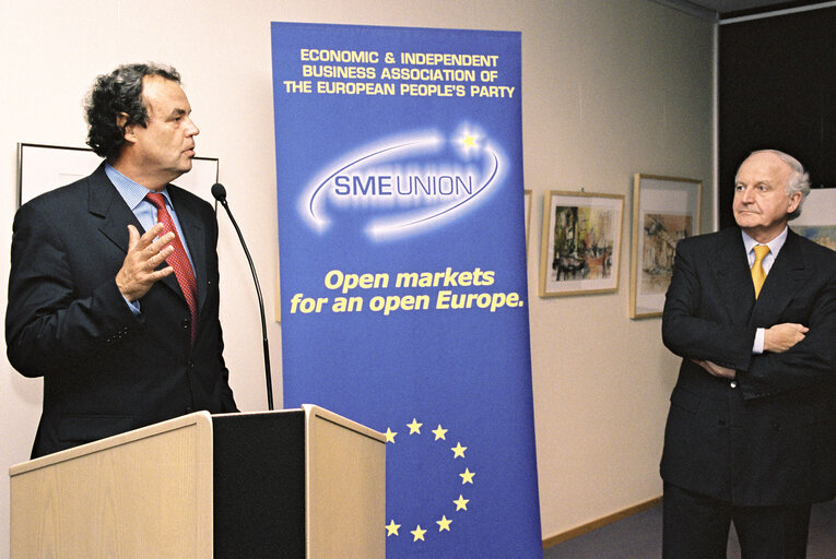 Foto 1: Reception: Open markets for an open europe