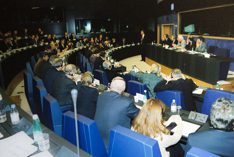 Foto 5: ELDR group meeting in Strasbourg