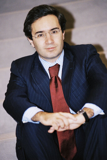 Portrait of MEP Jorge MOREIRA DA SILVA in Brussels