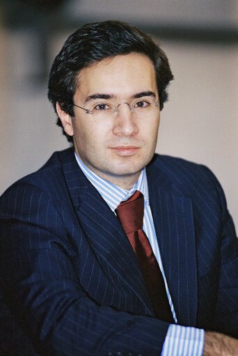 Portrait of MEP Jorge MOREIRA DA SILVA in Brussels