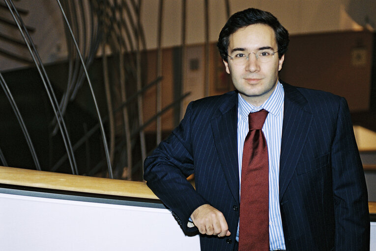 Portrait of MEP Jorge MOREIRA DA SILVA in Brussels