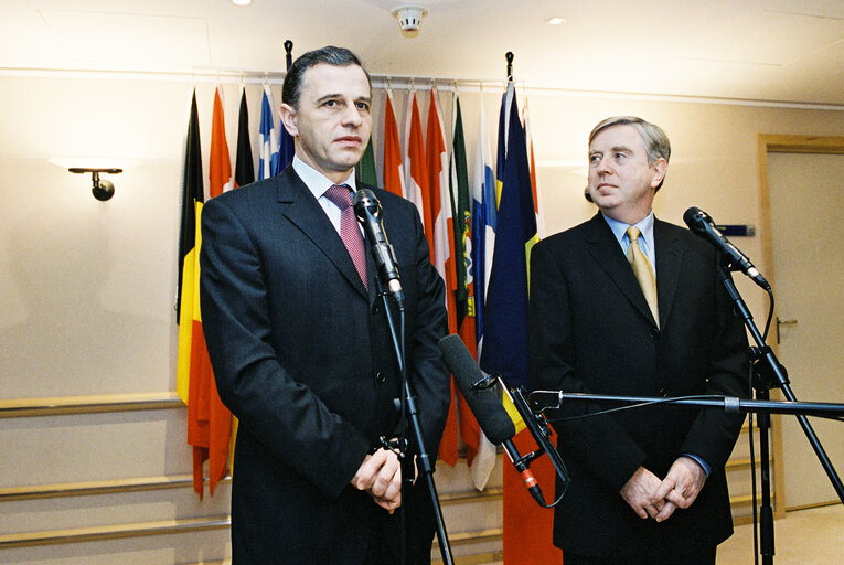 Suriet 5: EP President meets with the Romanian Minister for Foreign Affairs