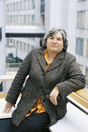 MEP Encarnacion REDONDO JIMENEZ at the European Parliament in Brussels