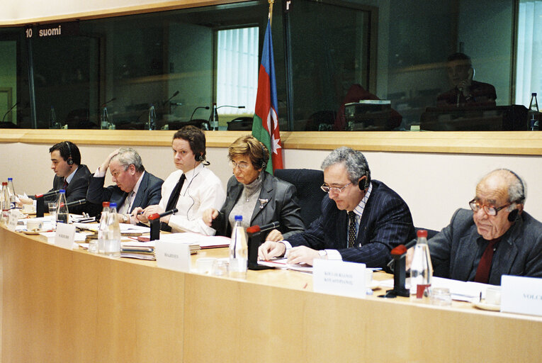 Photo 2 : EU-Azerbaijan Meeting with co-chairs of EU-Azerbaijan PCC