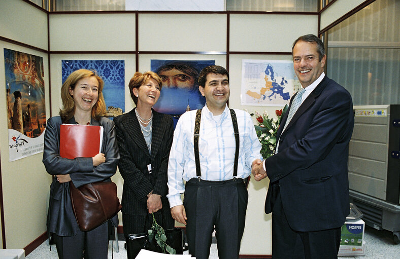 Fotografi 4: Open days at the European Parliament in Brussels on May 2002.