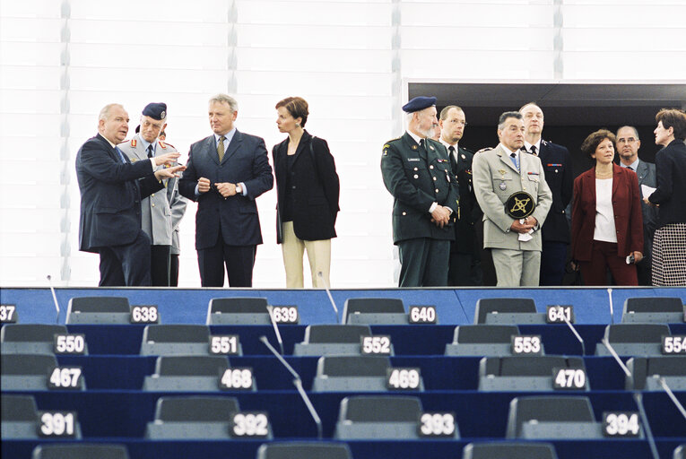 Foto 6: Open days at the European Parliament in Strasbourg on May 2002.