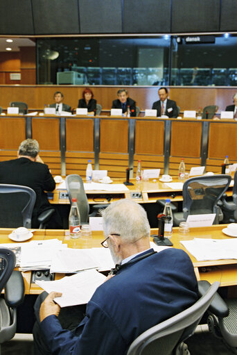 Fotografija 1: ECON Committee - Discussion with the President of the European Bank for Reconstruction and Development