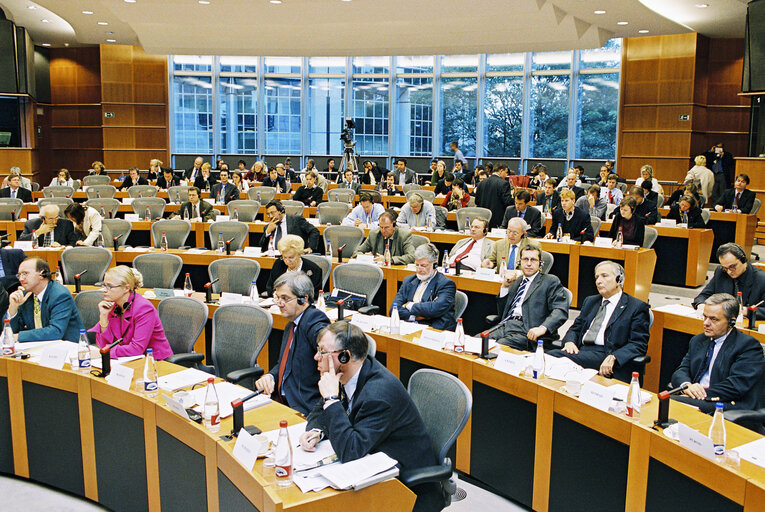 Photo 18: ECON Committee - Monetary dialogue with the President of the ECB