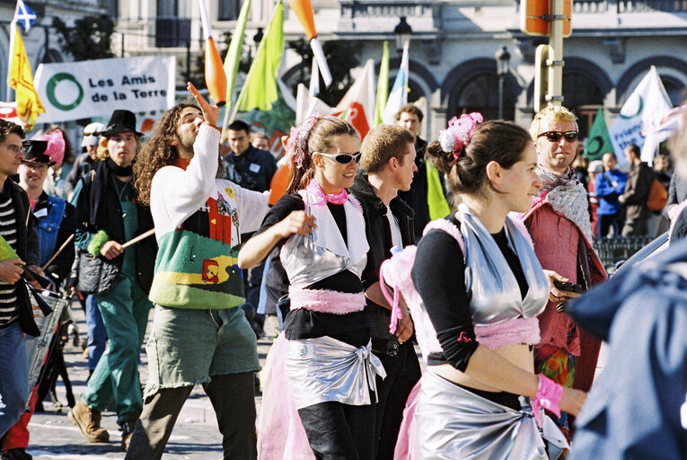 Photo 6: Demonstration against the use of GMO's in food