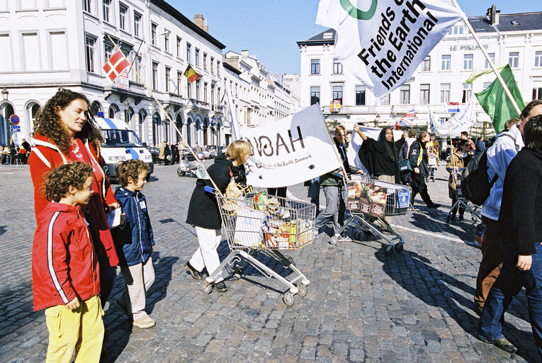 Photo 3: Demonstration against the use of GMO's in food