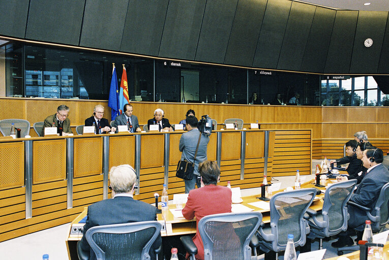 Valokuva 2: EP-Mongolia interparliamentary meeting