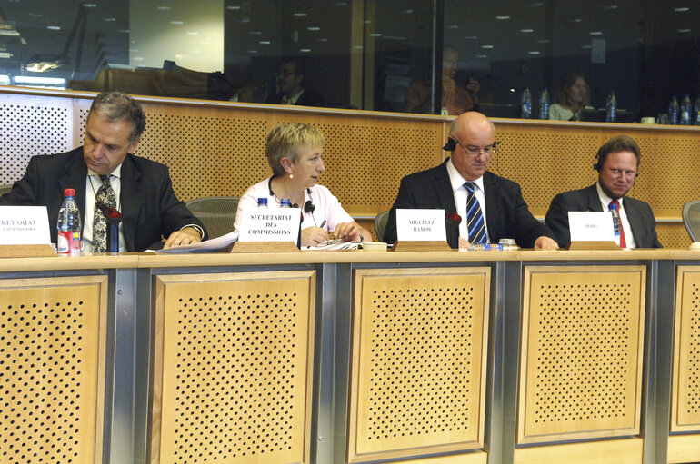 Photo 1: Meeting on fisheries with Finnish Minister of Agriculture