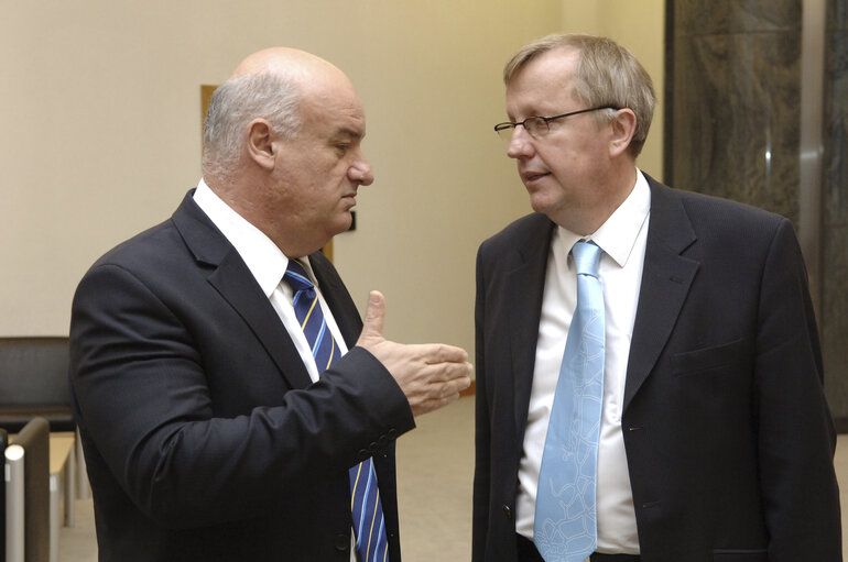 Foto 3: Meeting on fisheries with Finnish Minister of Agriculture