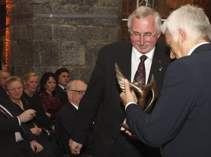 Fotogrāfija 1: Prize giving ceremony of Polonicus 2010 In Aachen