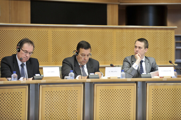 PECH Committee with Carl Christoffer HAGLUND