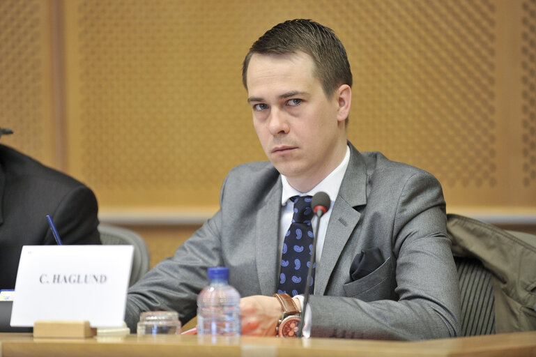 PECH Committee with Carl Christoffer HAGLUND