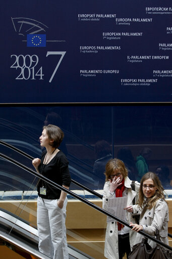 Foto 12: Escalator in Strasbourg