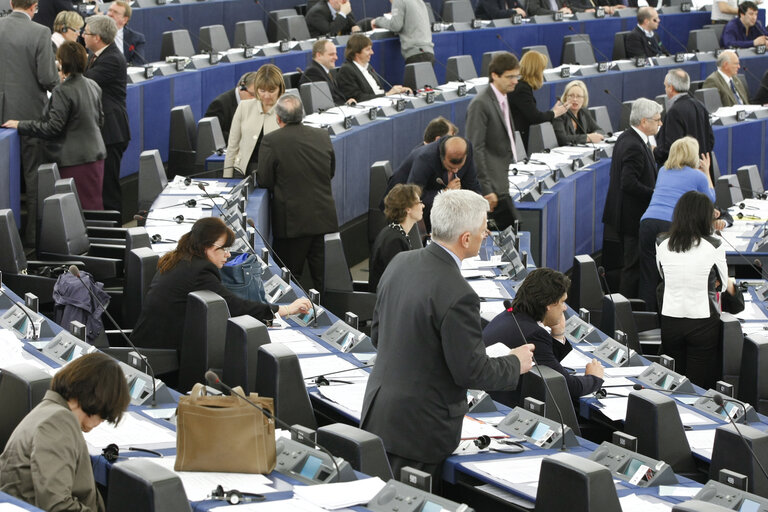 Foto 14: Hemicycle in Strasbourg