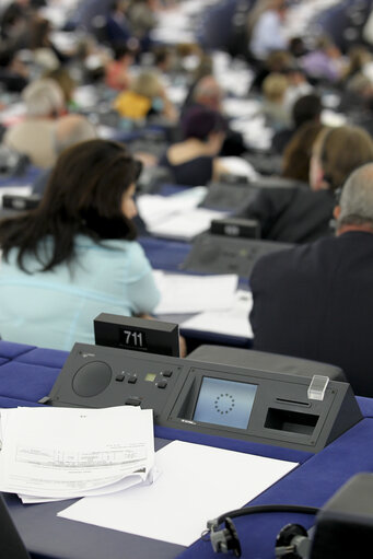 Fotografija 9: Plenary session in Strasbourg