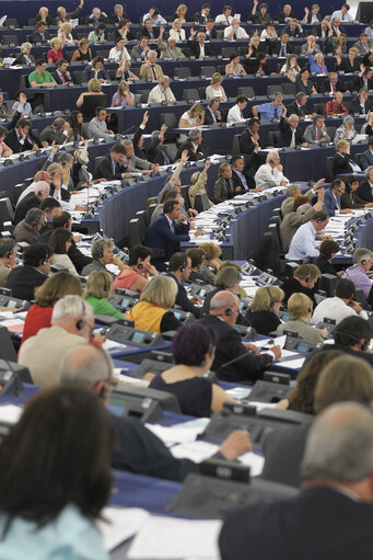 Plenary session in Strasbourg