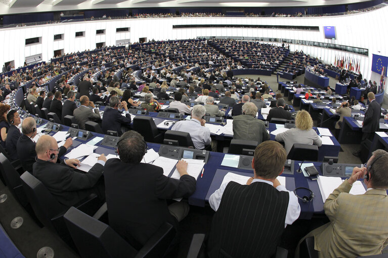 Plenary session in Strasbourg