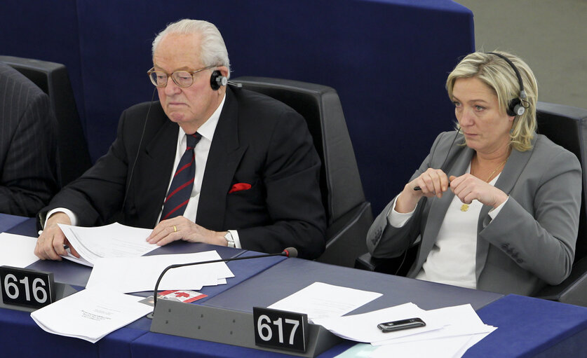 MEPS Jean Marie LE PEN, Marine LE PEN