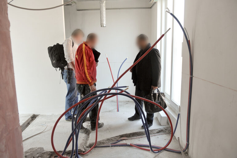 Foto 35: Tournage Pme suite visite de chantier