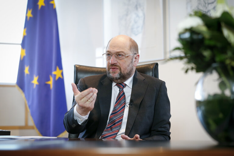 Interview of Martin SCHULZ - EP President